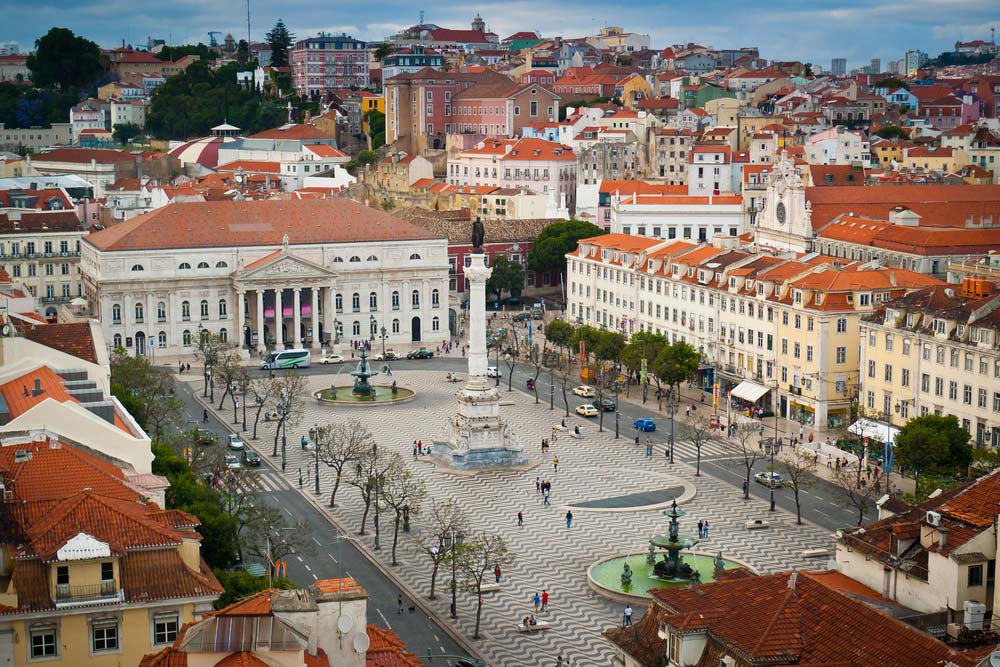 Praça em Lisboa