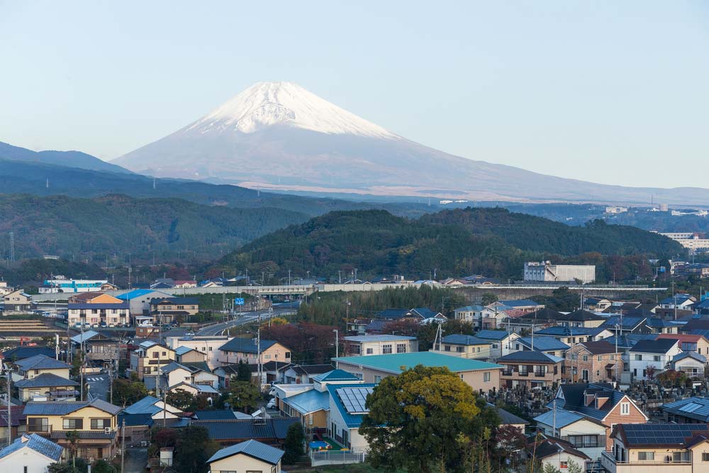 Cidade de Shizuoka no Japão