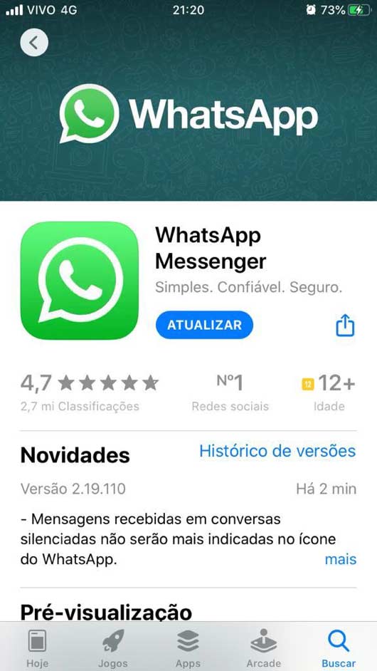 Como atualizar Whatsapp aprenda o passo a passo