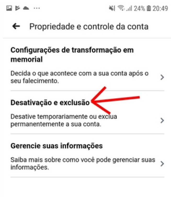 Como Excluir Facebook